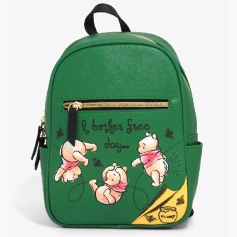 Danielle Nicole Disney Winnie The Pooh Bother‎ Free Day Mini Backpack
